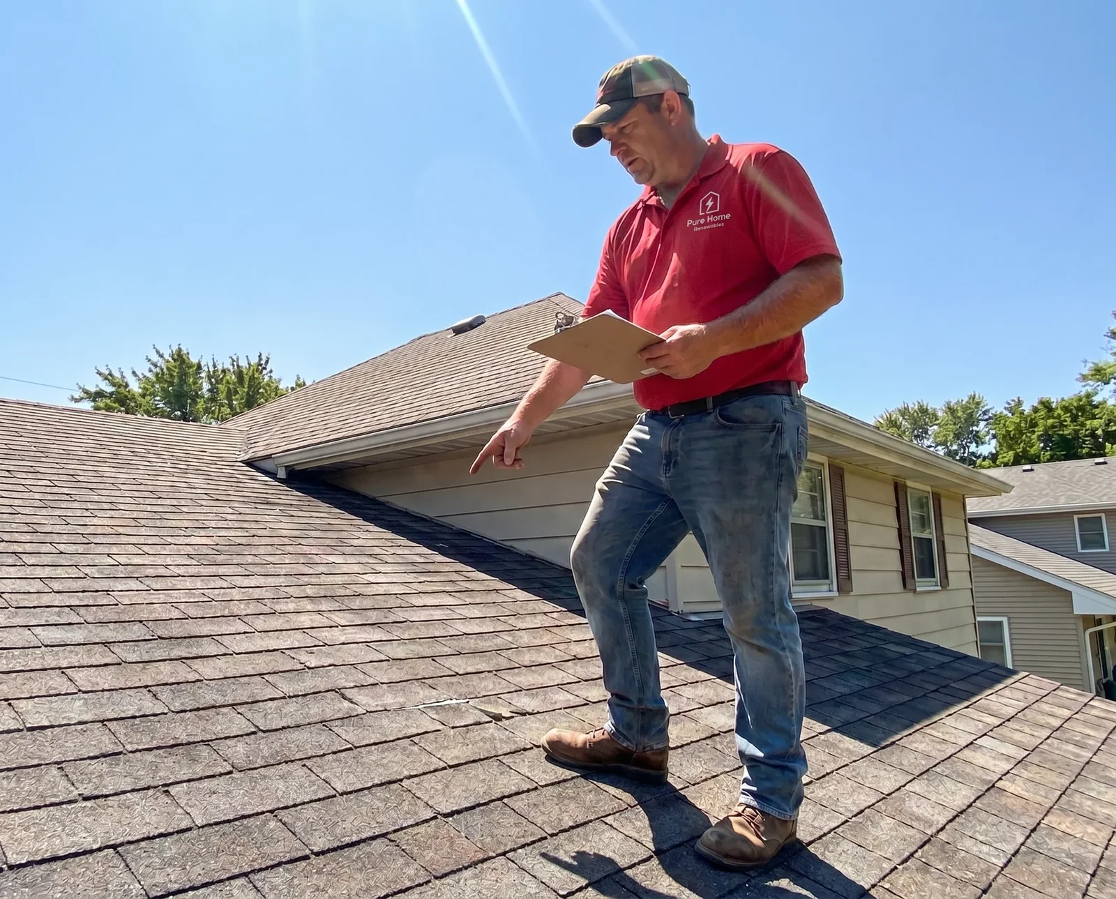 Commercial roof and structural review before solar