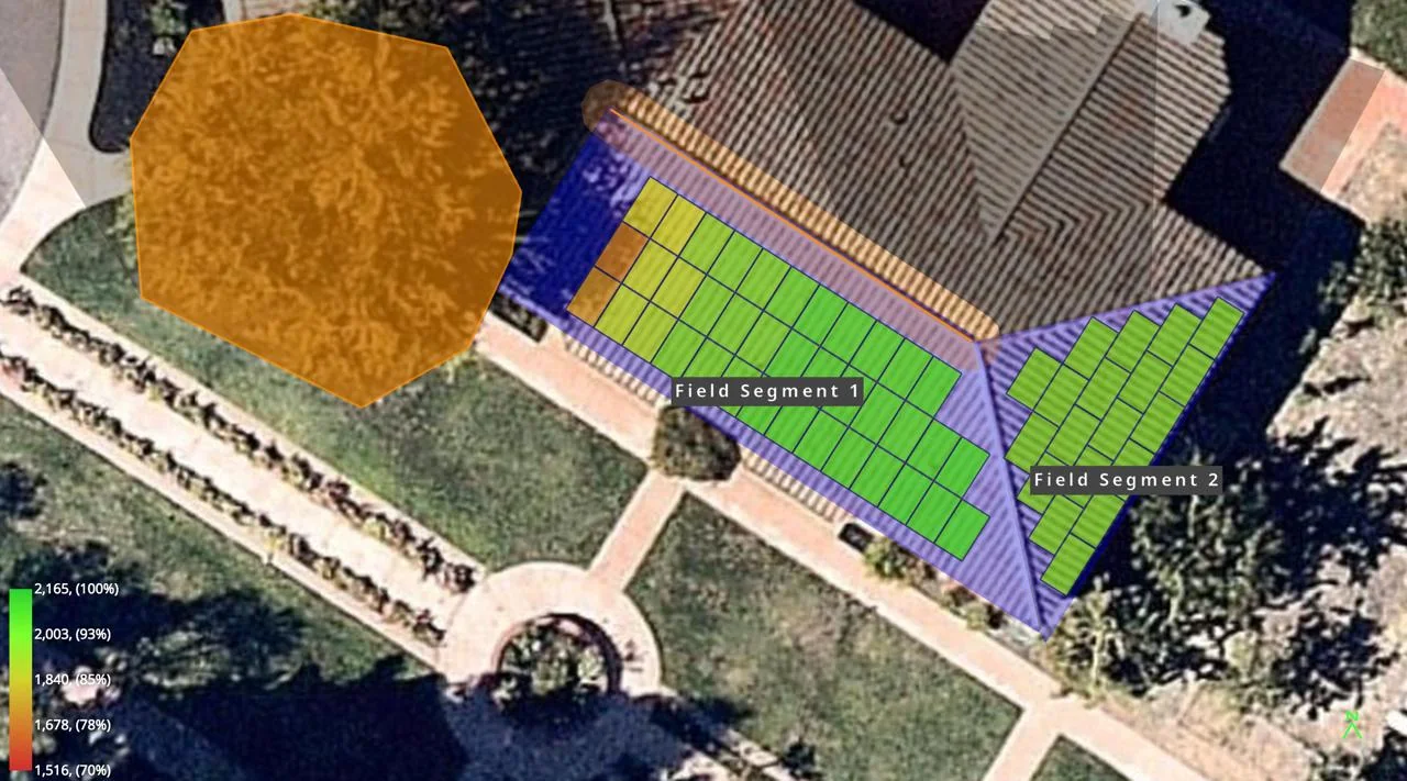 Commercial solar site and utility bill analysis