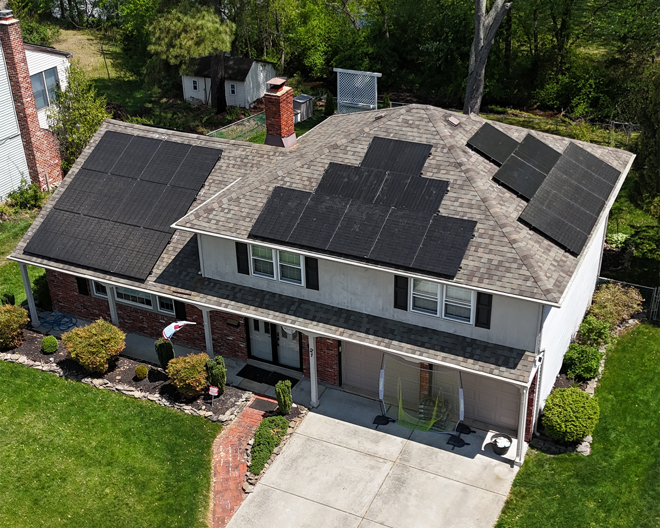 Solar panel installation by Pure Home Renewables